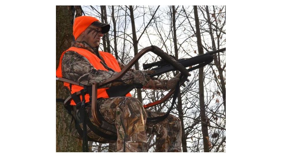 Lone Wolf Treestands Sit and Climb Shooting Rail, Gray SCSR