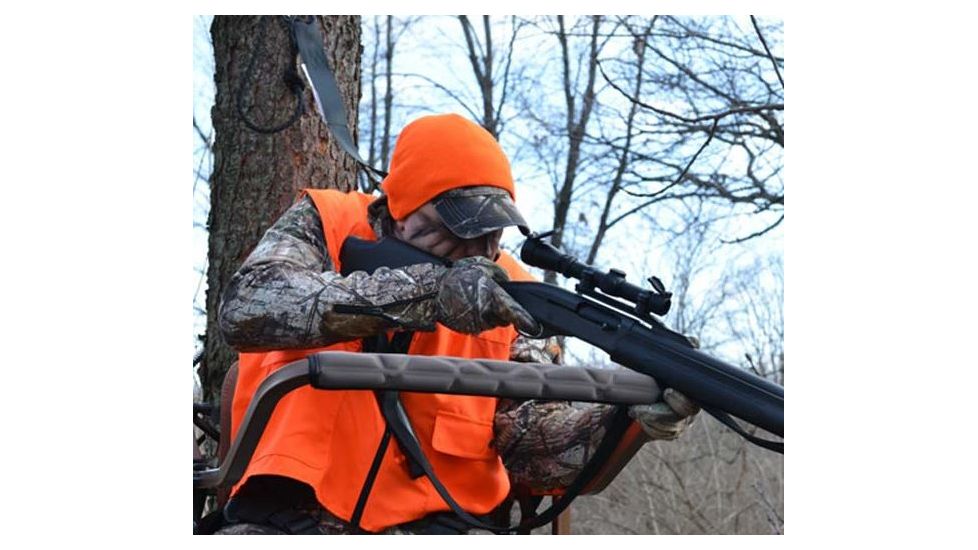 Lone Wolf Treestands Wide Sit and Climb II Combo Tree Stand, Gray WSCC II