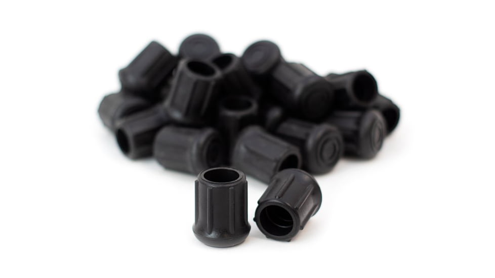 Long Range Accuracy LRA Lite-Tactical Replacement Rubber Feet, Pair, Black, 1-02-060