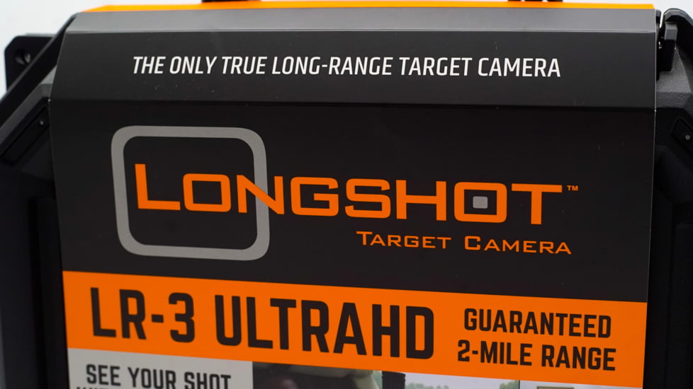 Longshot by Target Vision LONGSHOT LR-3 Long-Range Camera System w/ Bulletproof Warranty, Grey/Orange/Black, TV-CF103-W