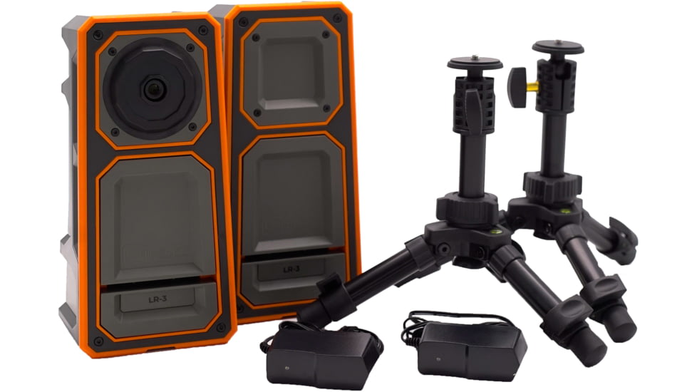 Longshot by Target Vision LONGSHOT LR-3 Long-Range Camera System w/ Bulletproof Warranty, Grey/Orange/Black, TV-CF103-W