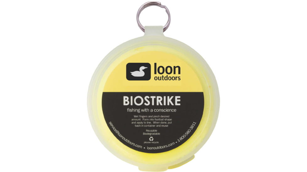 Loon Teardrop Indicators, 6 Pack,, Medium, 1/2in, Yellow, LOBSYB