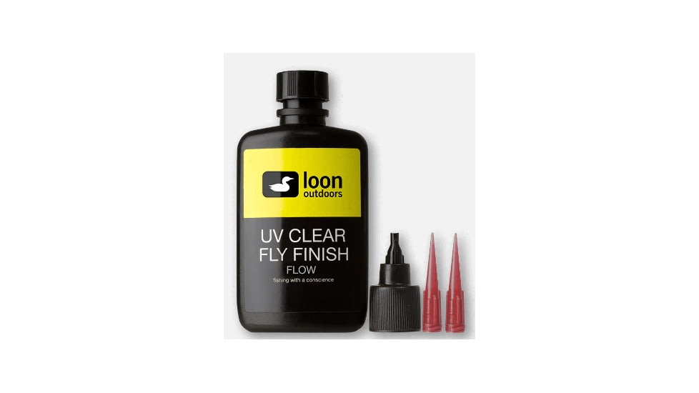 Loon UV Fly Finish, Flow, 2 oz, Clear, LOFFLL