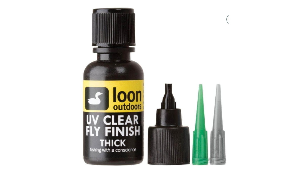 Loon UV Fly Finish, Thick, 1/2 oz, Clear, LOFFCKS