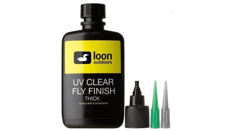 Loon UV Fly Finish, Thick, 2 oz, Clear, LOFFCKL