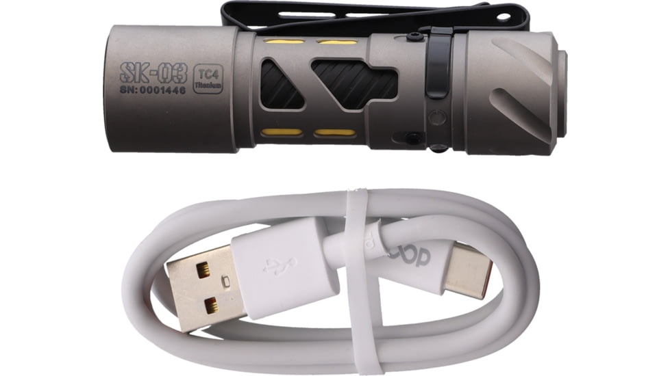 Loop Gear SK03 Flashlight Titanium, LPGSK03TI