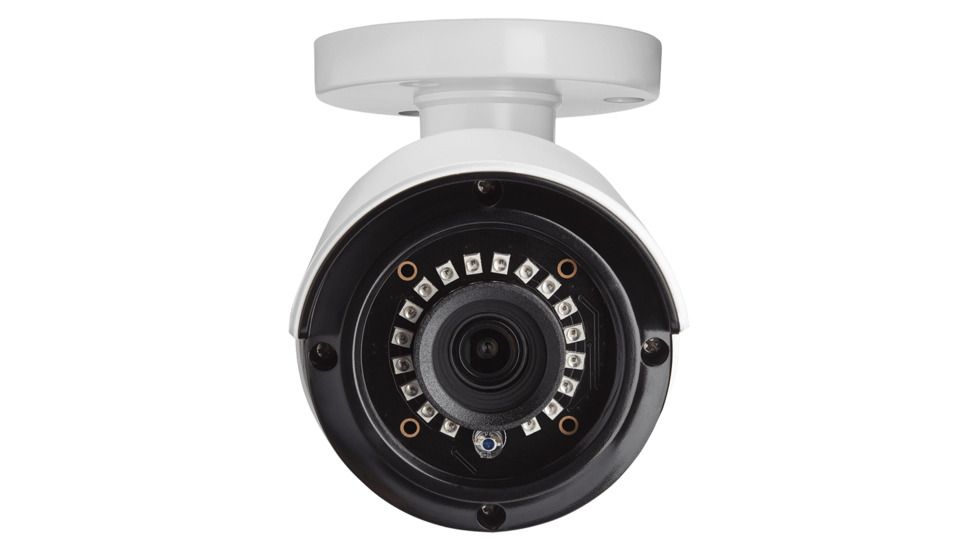 Lorex 1080p Full HD Analog Indoor/Outdoor Bullet Security Camera, White, LAB223T