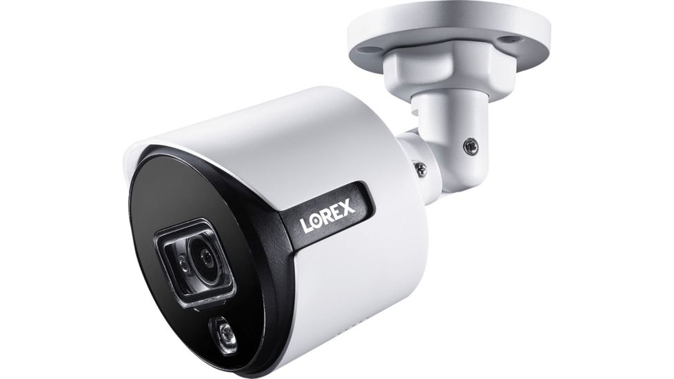 Lorex 4K Ultra HD 16-Channel Security System with 2 TB DVR and Eight 4K Ultra HD Bullet Security Cameras w/Color Night Vision, Active Deterrence, and Smart Home Voice Control, DK162-88DAE