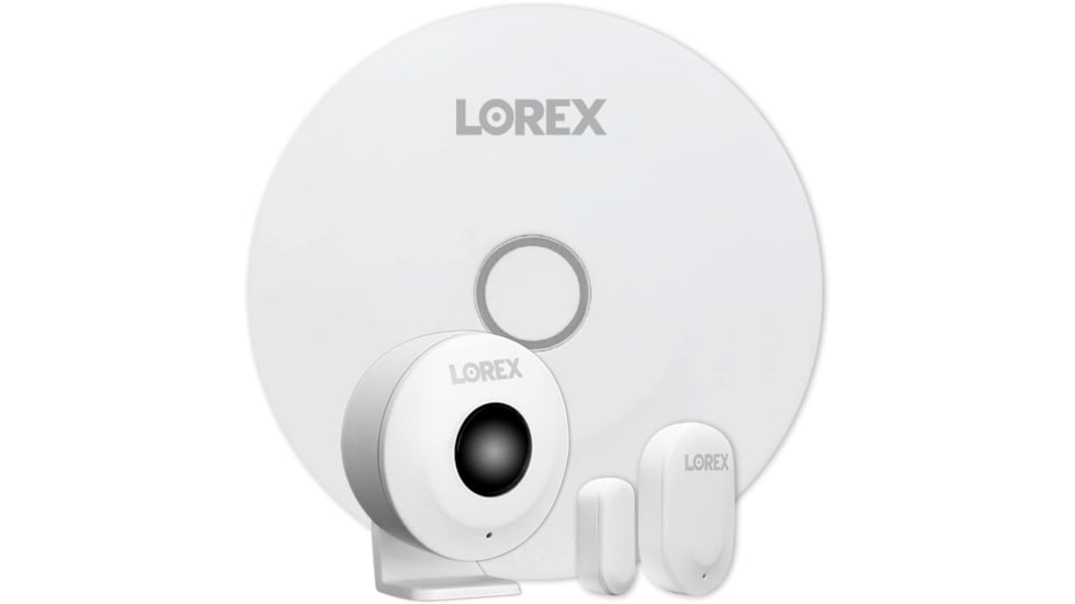 Lorex Smart Sensor Starter Kit with Hub, Motion, and Door/Window Sensors, White, AY41TR-KTK1-MTK1