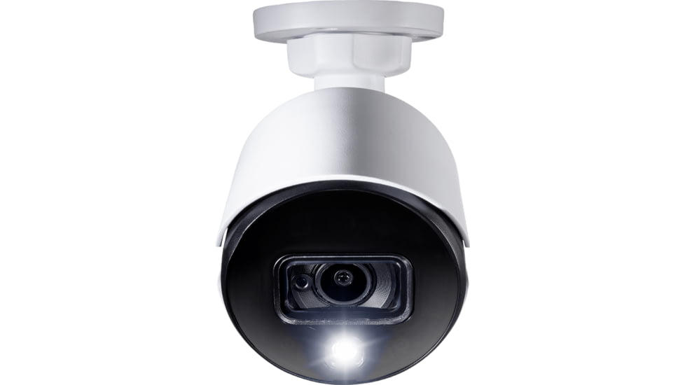 Lorex Ultra HD Analog Active Deterrence Add-on Security Bullet Camera w/ Color Night Vision, C881DA-E
