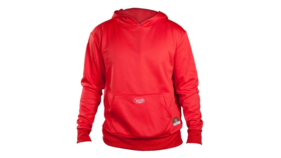 Louisville Slugger Youth Slugger Cold Weather Hoodie,Red,Large LS1460-YL-RD