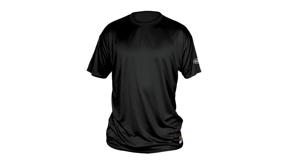 Louisville Slugger Youth Slugger Loose-Fit Short Sleeve Shirt,Black,Medium LS1528-YM-BK