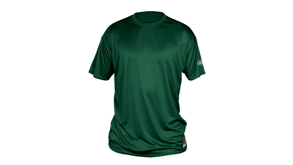 Louisville Slugger Youth Slugger Loose-Fit Short Sleeve Shirt,Dark Green,XL LS1528-YXL-DK