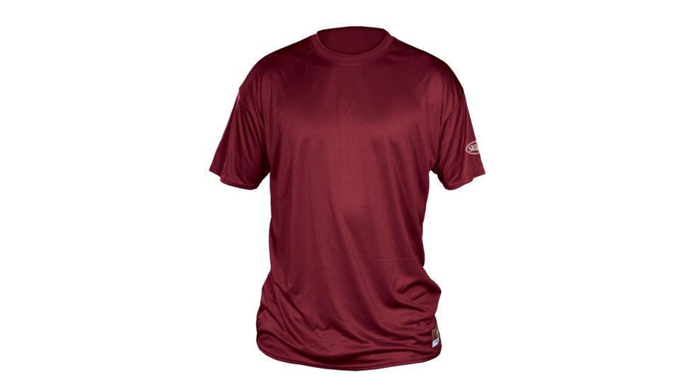 Louisville Slugger Youth Slugger Loose-Fit Short Sleeve Shirt,Maroon,Small LS1528-YS-MR
