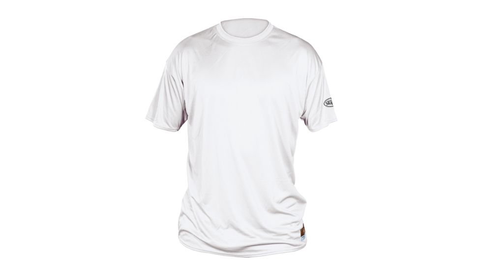 Louisville Slugger Youth Slugger Loose-Fit Short Sleeve Shirt,White,Small LS1528-YS-WH