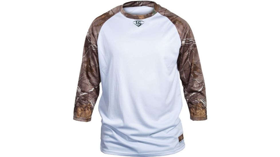Louisville Slugger Youth Slugger Loose-Fit 3/4 Sleeve Shirt,Realtree Xtra,Medium LS1526-YM-XT