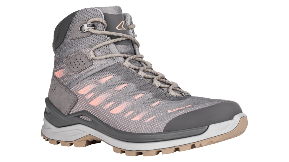 Lowa Ferrox GTX Mid Hiking Boot - Womens, Grey/Rose, 10, 3206799032-GRYROS-M100
