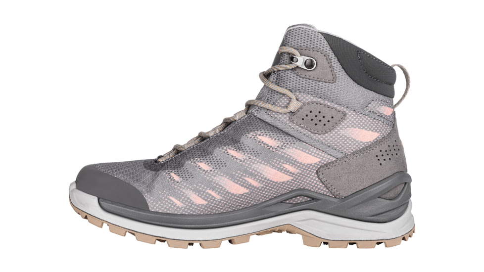 Lowa Ferrox GTX Mid Hiking Boot - Womens, Grey/Rose, 10, 3206799032-GRYROS-M100