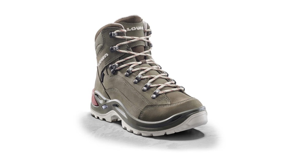 Lowa Lowa Renegade GTX Mid Hiking Shoes - Womens, Grey Green/Panna, 10, 3209459629-GYGNPA-M-10