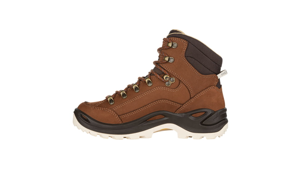 Lowa Lowa Renegade GTX Mid Hiking Shoes - Womens, Mahogany/Navy, 10, 3209454747-MAHNAV-M-10