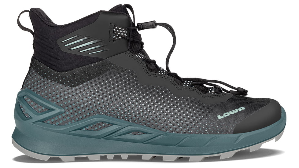 Lowa Merger GTX Mid Hiking Boots - Womens, Petrol/Ice Blue, 11, 3204327442-11