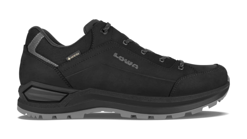 Lowa Renegade Evo GTX Lo Hiking Shoes - Mens, Black/Graphite, 9.5, 197827013785