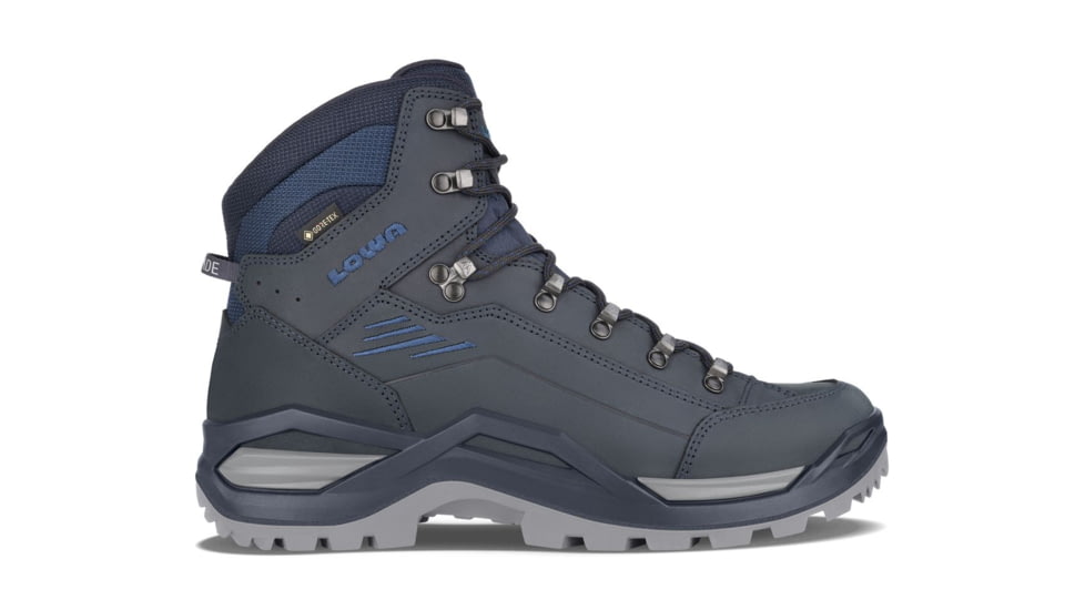 Lowa Renegade Evo GTX Mid Hiking Boots - Mens, Navy/Blue, 13, 197827010500