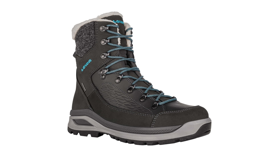 Lowa Renegade Evo Ice GTX Boot - Womens, Anthracite/Petrol, 7.5, 4219509776-7.5