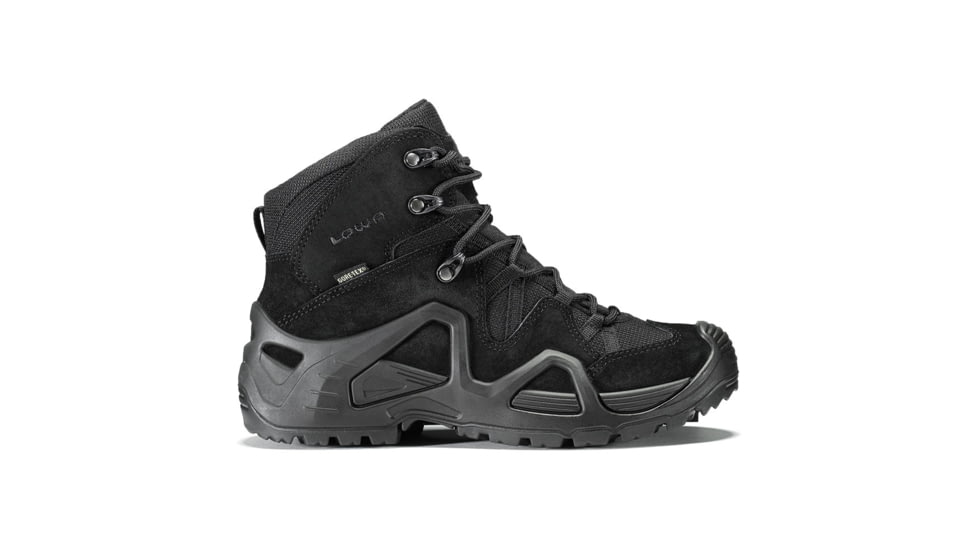 Lowa Zephyr GTX Mid TF Hiking Shoes - Womens, Black/Black, 6 US, Medium, 3205379999-BLKBLK-6 US
