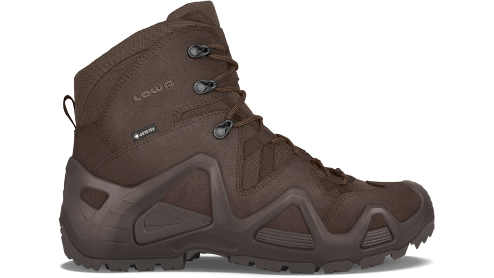Lowa Zephyr GTX Mid TF Tactical Boots - Mens, Dark Brown, 11, 3105370493-DKBRN-M110