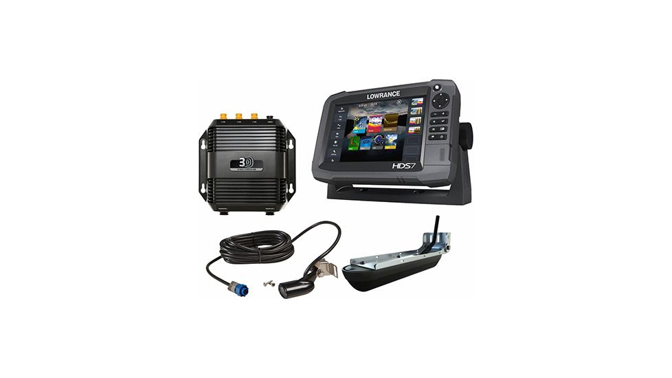 Lowrance HDS-7 Gen3 Insight Mid/High/3D Bundle, New Condition LOW-000-12914-001