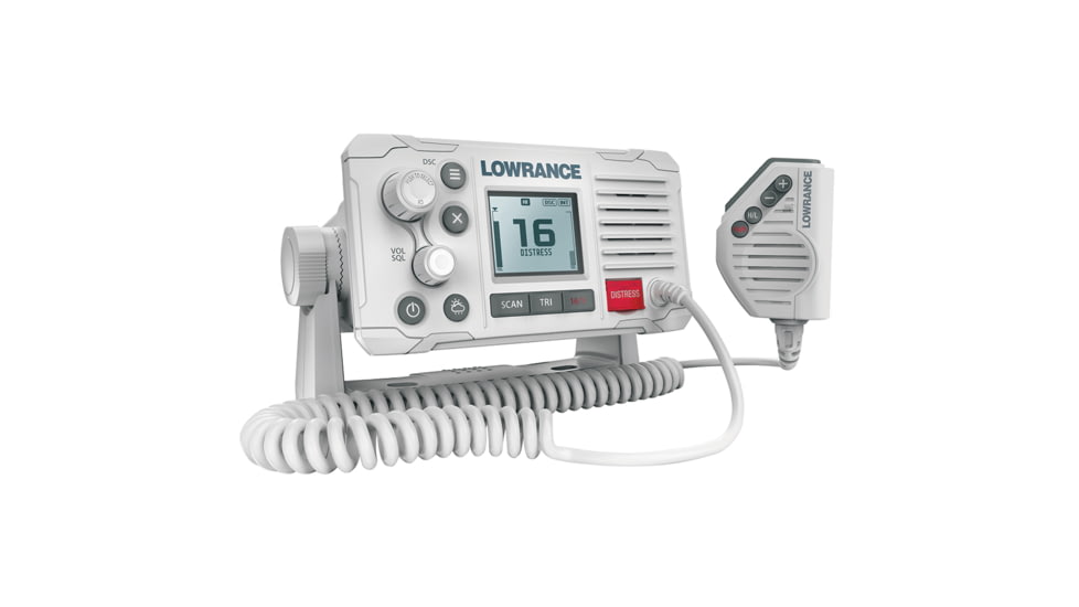 Lowrance Link-6 VHF Marine Radio w/DSC - White 66172