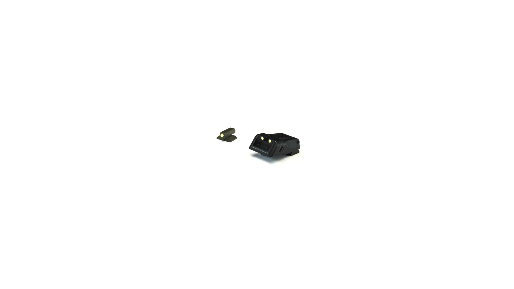 LPA Adjustable Luminova Sight Set, Kimber 1911, Black, SPL09KL