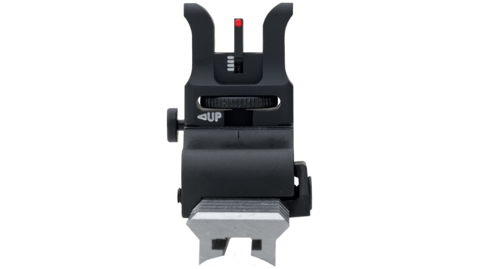 LPA Front Adjustable Red Dot or Insert w/ Black Target, Black, T-MAS7