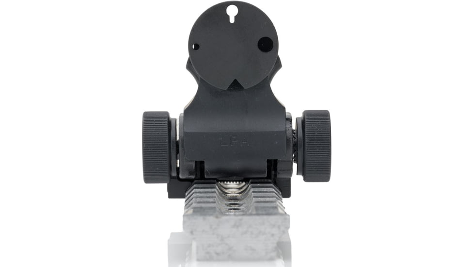 LPA Rear Sight w/ 4 Ghost Rings and Micrometer Windage adj., Black, MAS7