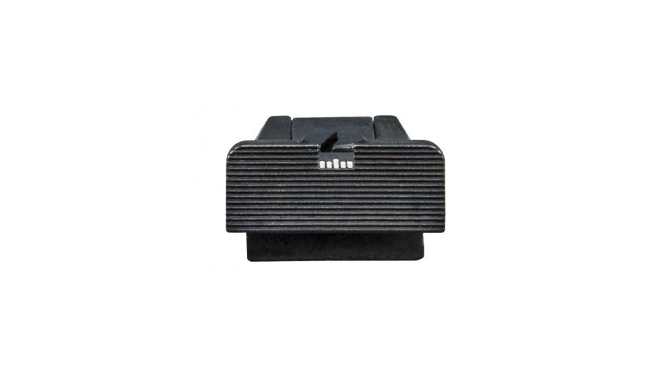 LPA SPR Adjustable Black Rear Red Front Sight Set For Browning GP Vig. MKIII Pract., GP40 S&amp;W, Black, SPR62BN7F