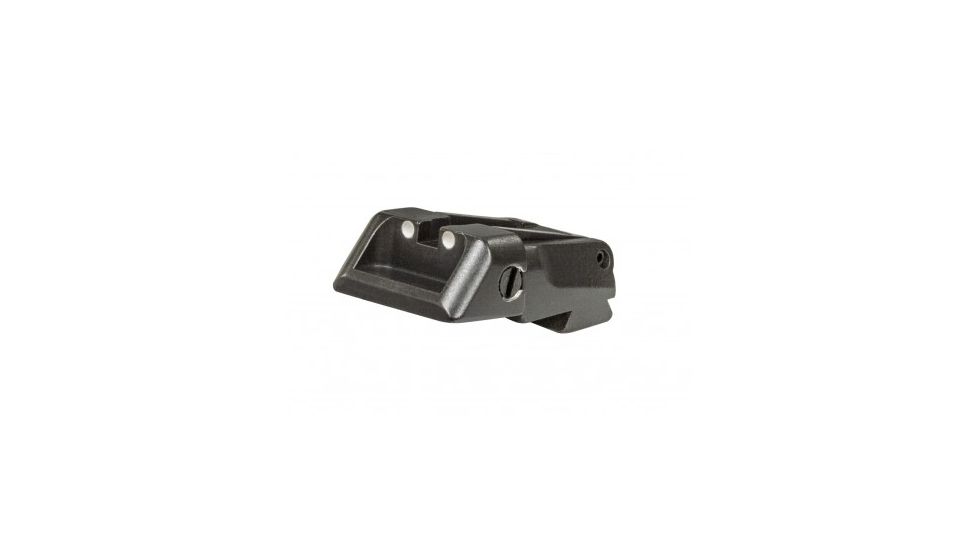 LPA SPS Fully Adjustable White Dot Sight Set For Bul M5, Black, SPS11BU30
