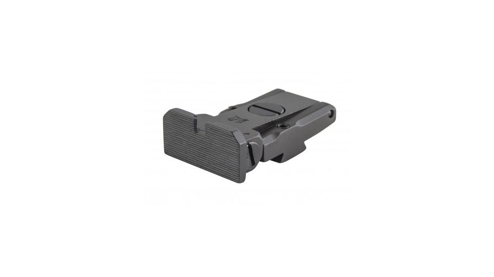 LPA TRT Adjustable Rear Black Serrated Sight For Desert Eagle, Black, TRT44DE07