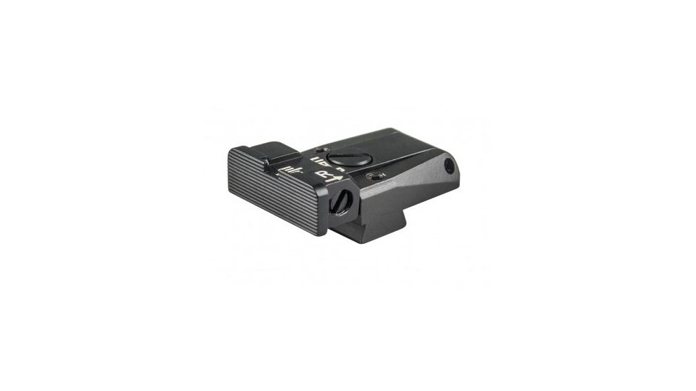 LPA TRT Adjustable Rear Black Target Sight For Tanfoglio Match, Stock 2, Stock 3 and Custom 1911, Black, TRT96TA07