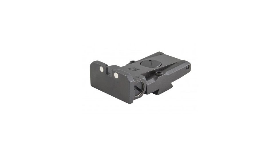 LPA TRT Adjustable Rear Twin White Dot Sight For Desert Eagle, Black, TRT44DE30