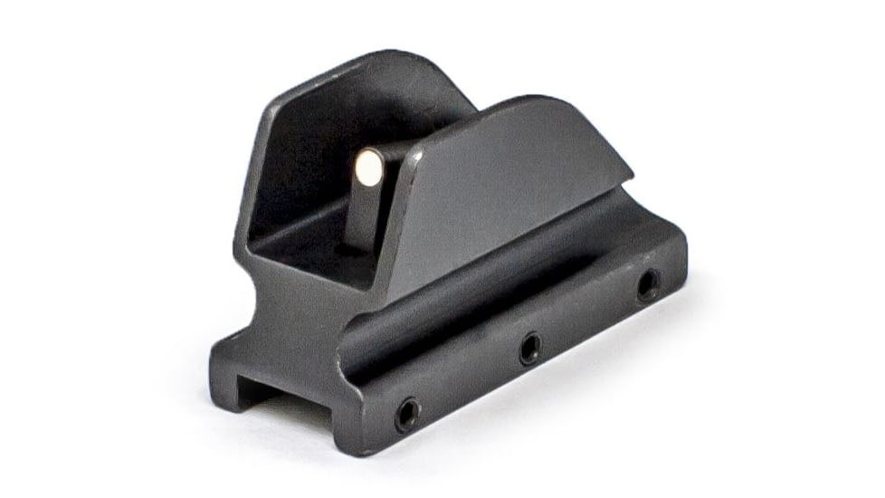 LPA White Dot Front Sight Ramp, Rib Style, Black, SG7+M1B