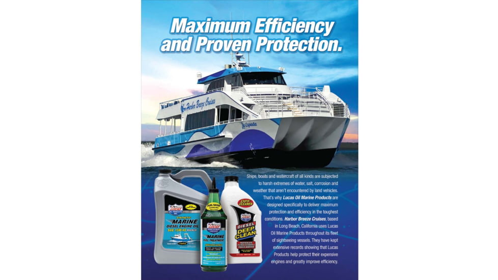 Lucas Oil Marine Fuel Treatment - 16 oz, 12x1, 10150