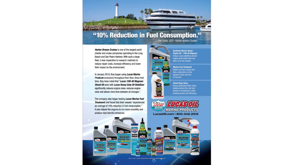 Lucas Oil Marine Fuel Treatment - 16 oz, 12x1, 10150