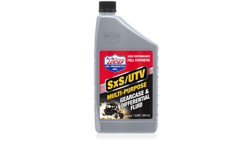 Lucas Oil Synthetic Multi-Purpose Gearcase and Differential Fluid, ATV Accessories, 11224