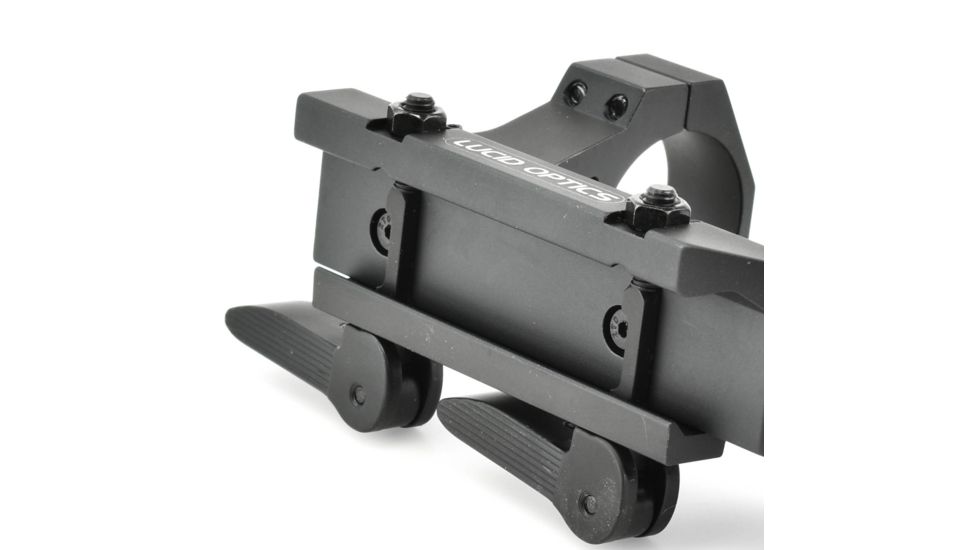 Lucid 30mm Quick Detach Mount High for AR-15, Black, L-QDMT-30-H