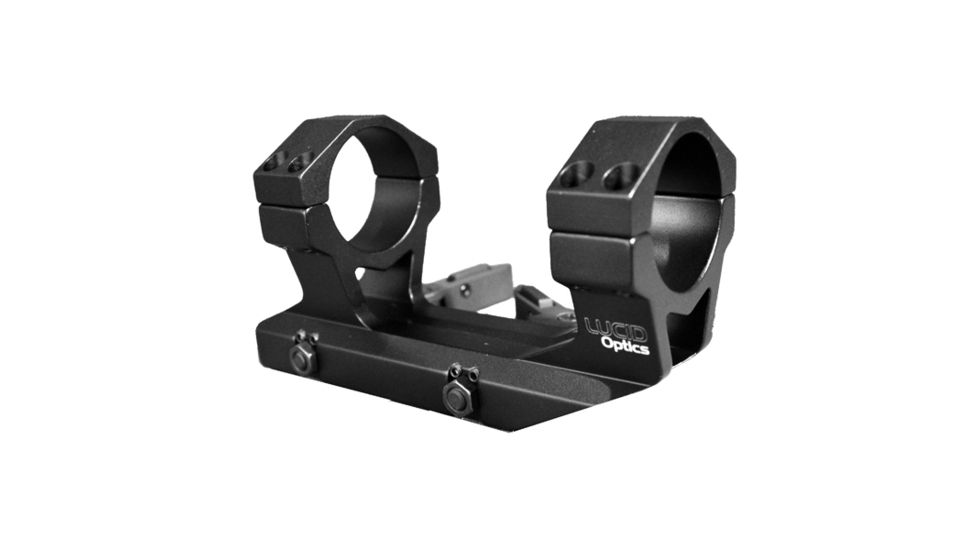 Lucid 30mm Quick Detach Mount High for AR-15, Black, L-QDMT-30-H