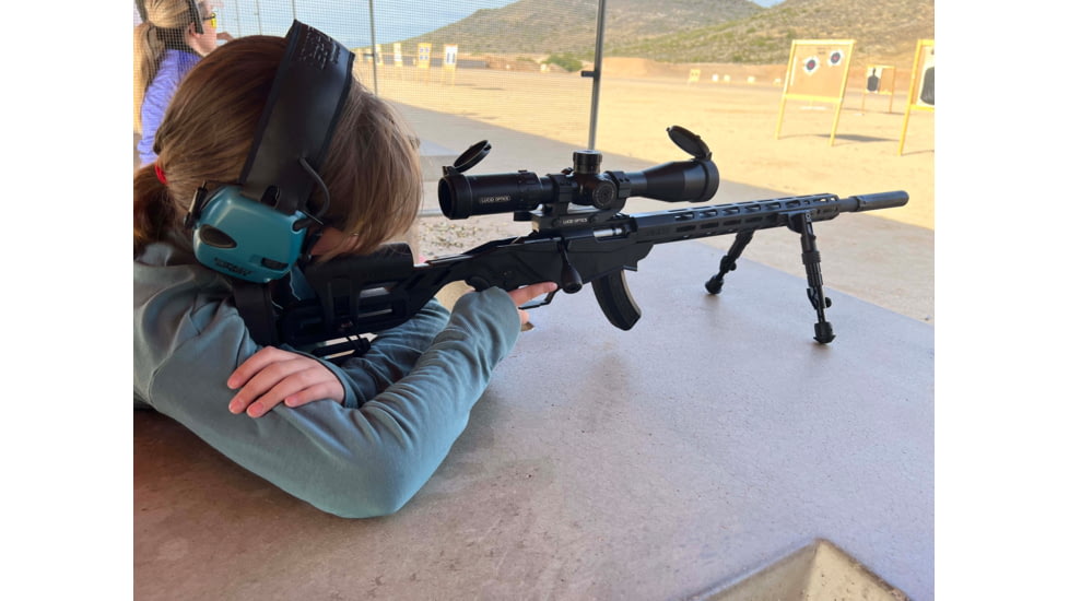 Lucid Optics Advantage 6-24x50mm Rifle Scope, L5 Reticle, 30mm, Matte Black Finish, L-62450-L5