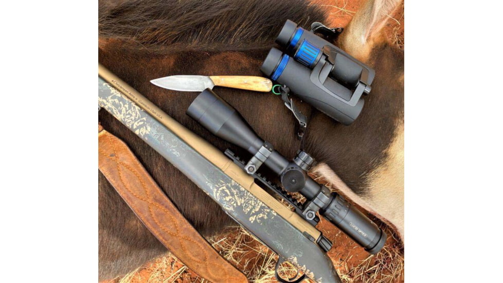 Lucid Optics Advantage 6-24x50mm Rifle Scope, L5 Reticle, 30mm, Matte Black Finish, L-62450-L5