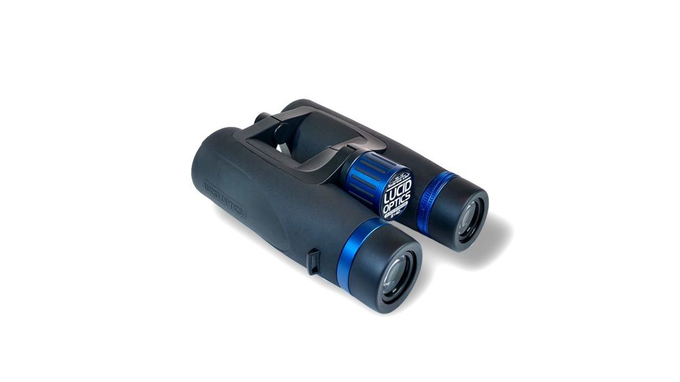 Lucid Optics Binocular 8x42, ED Open Frame w/ Hard Case, Matte Black, L-B8-8x42