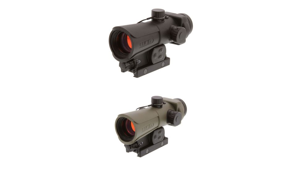 Lucid Optics HD7 Gen III 1x34mm Reflex Red Dot Sight, Black, Tan